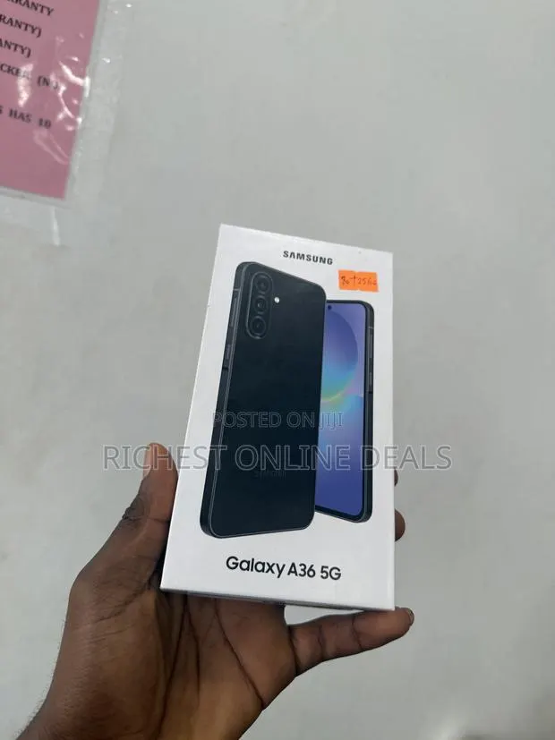 New Samsung Galaxy A36 256 GB Black · Photo 1