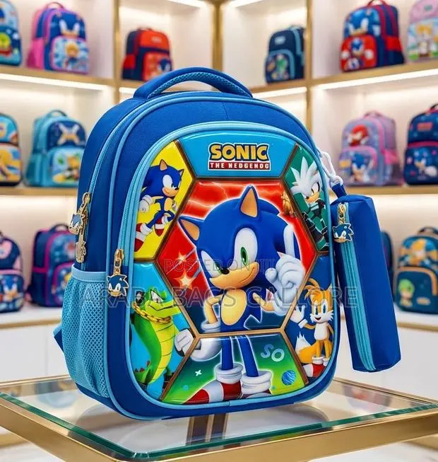 Nursery School Bags With Pencils Case · Photo 1