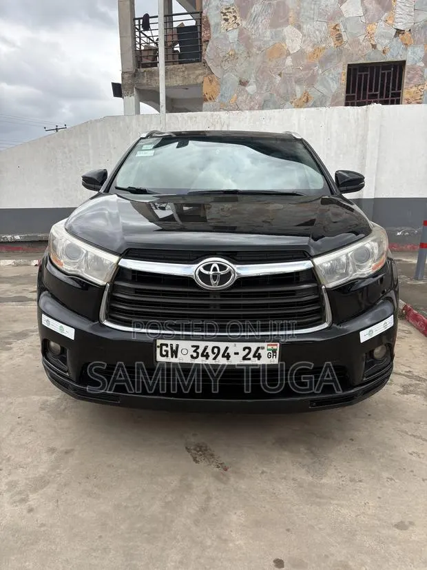 Toyota Highlander 2016 Black · Photo 1