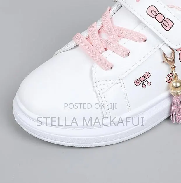 White Sneakers in Size 27/28 Only · Photo 4