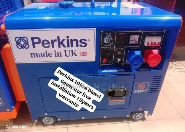 The Spinner Supreme Perkins Diesel Generator 10kva Silent · Photo 1
