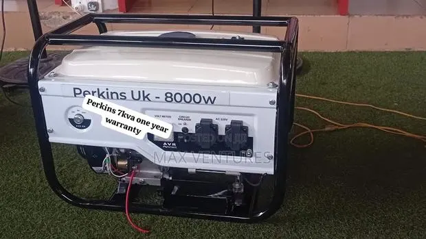 Brand New Perkins 7kva 8000w Diesel Generator Powerhouse 7kva · Photo 1