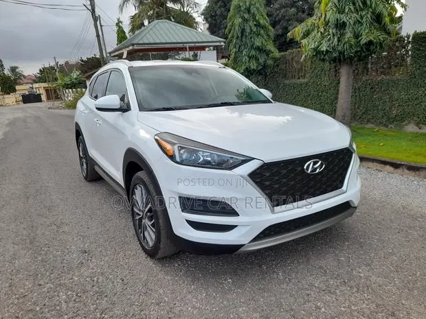 Hyundai Tucson Limited 2021 White · Photo 1