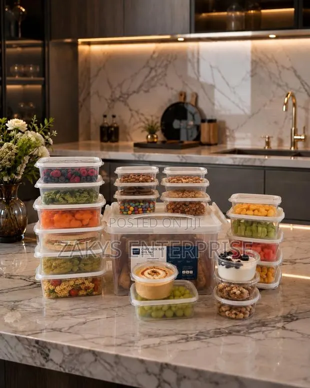 Chef Box Plastic Storage Bowls 24set · Photo 1