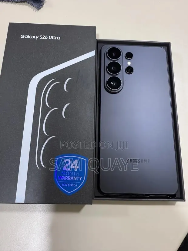 New Samsung Galaxy S26 Ultra 5G 256 GB Black · Photo 1
