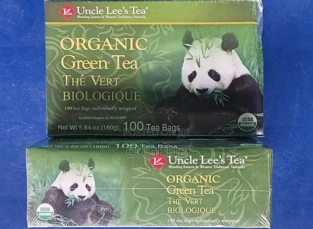 Uncle Lee's Organic Green Tea 100 Tea Bags (160g) · Photo 1