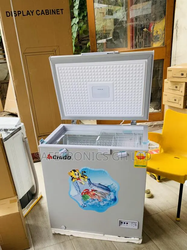 Newly Approved Chigo CFD16C8 Chest Freezer 142L Single Door · Photo 1