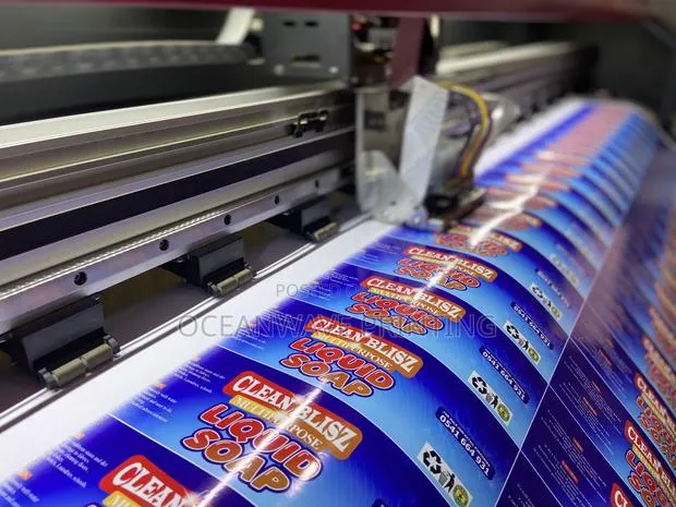 Sticker Lables Printing and Cutting · Photo 1