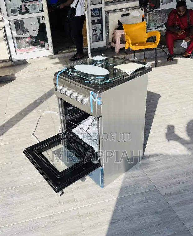 Original Ferre 50x60cm Free Standing 4 Gas Burner(Gray). · Photo 1