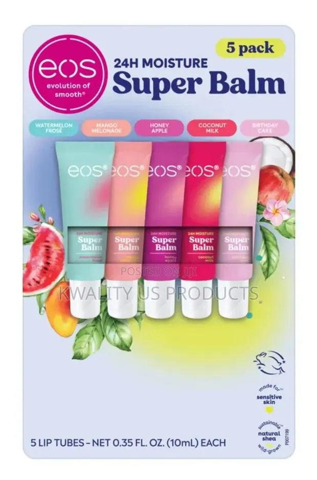 EOS 24-Hr Moisture Super Balm - 5 Pack · Photo 1