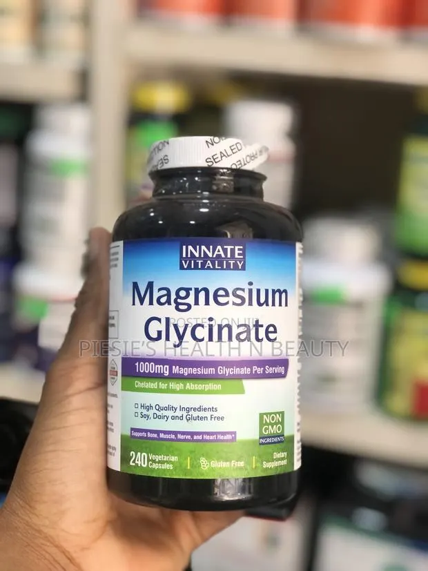Innate Vitality Magnesium Glycinate 1000mg, 240 Capsules · Photo 1
