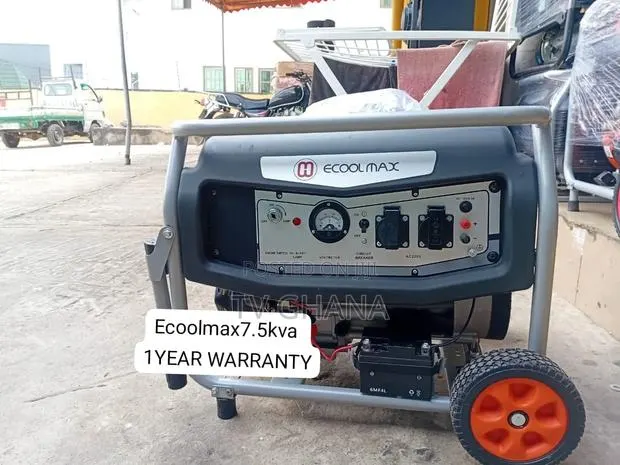 ECOOLMAX 7.5KVA Generator – Powerful Performance 7.5kva · Photo 1