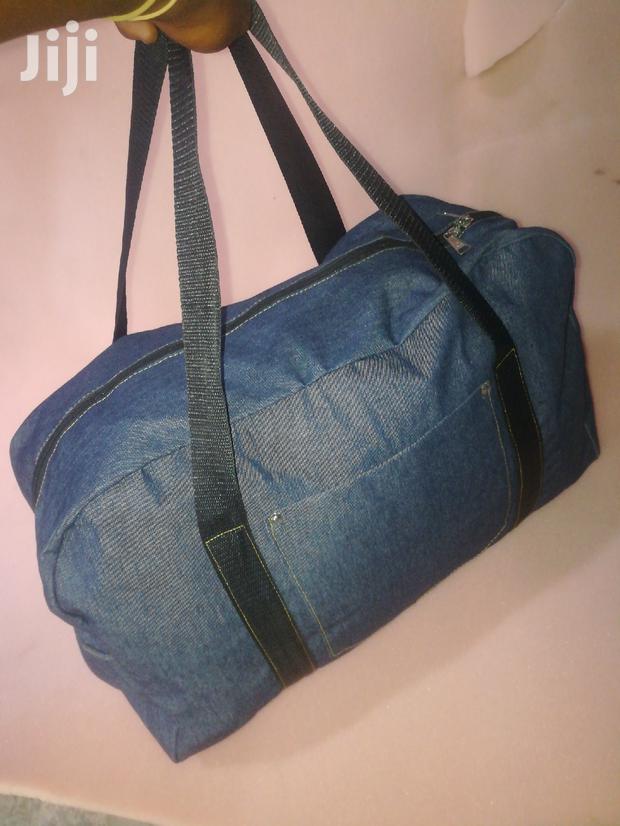Jeans Denim Luggage Bag.