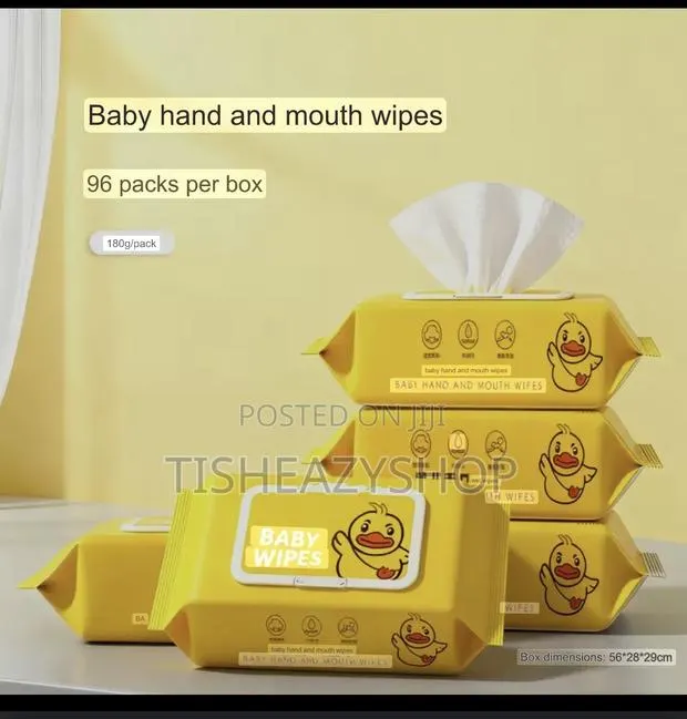 Baby , Hand and Mouth Cleaning Wipse(10pcs in a Pack) · Photo 2