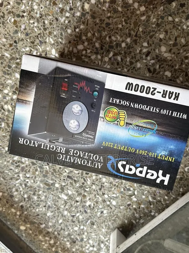 Kepas 2000watts Voltage Stabilizer · Photo 1