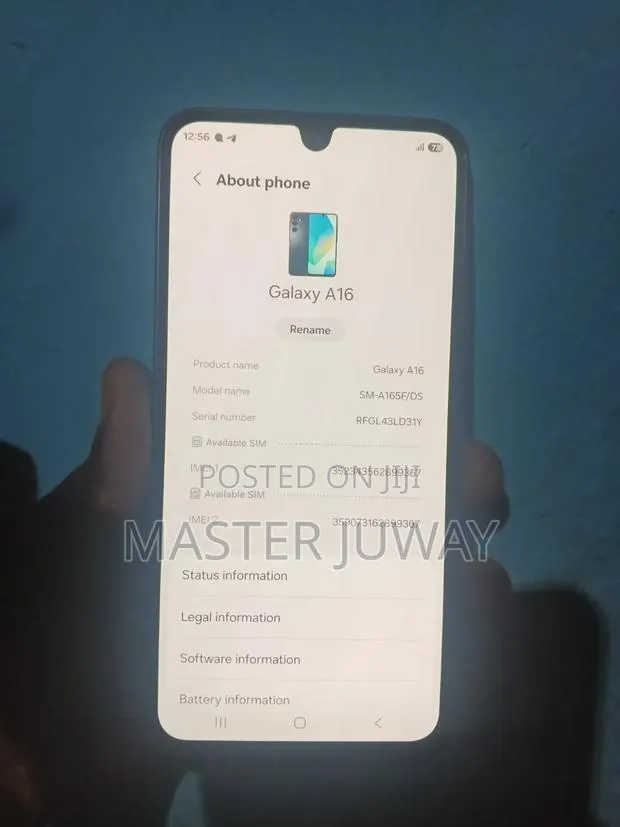 Samsung Galaxy A16 128 GB Black · Photo 1