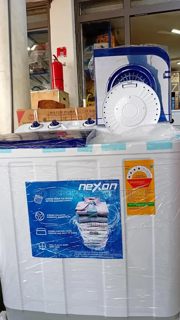 Nexon 10KG Semi-Automatic Washer – Spacious Drum · Photo 1