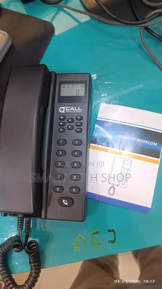 Long Range Smart Wireless Intercom With Backup Battery Up 2hrs Talk · Photo 1