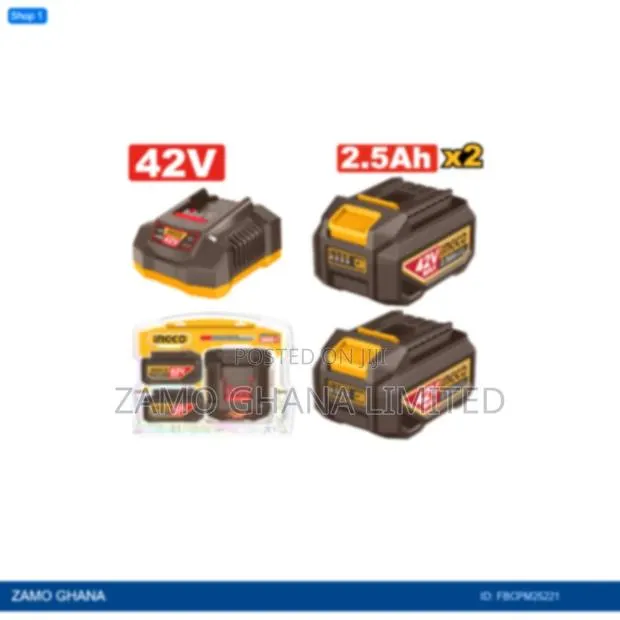 Lithiumion Battery and Charger - Fbcpm25221 · Photo 1