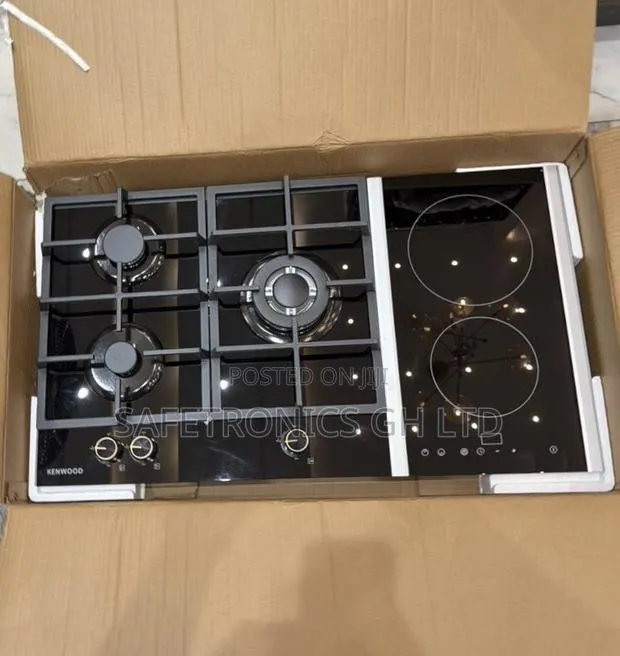 Zealous Best Kenwood 3+2 Fuel Built-in Cooker Hob Gas and Electric · Photo 1