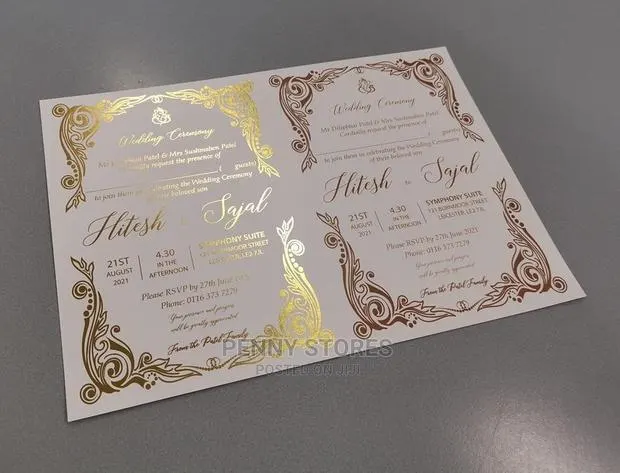 Call for Foil or Blind Embossment · Photo 1