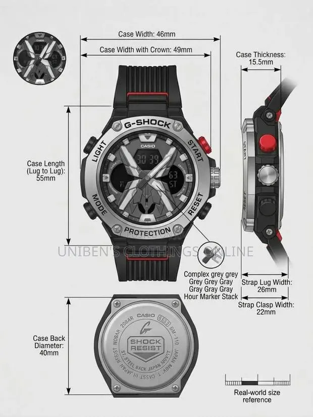 G-Shock Wr-20bar Casio Watch Available 
Price Gh 250 Cedis . · Photo 1