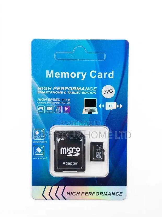 High Performance 32GB Micro SD Memory Card · Photo 1