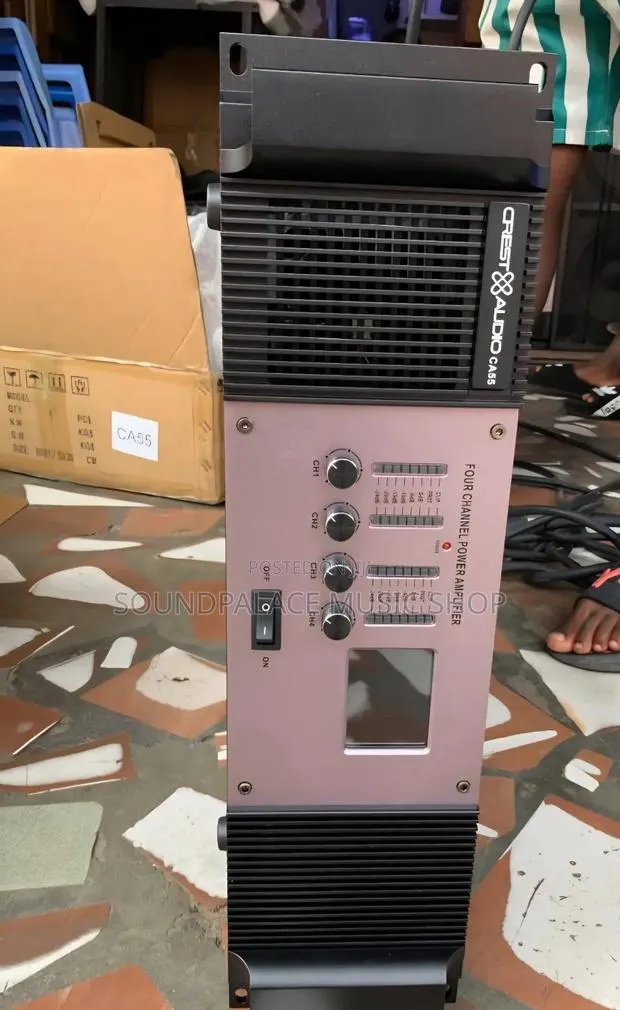 Crest Audio CA55 Four-Channel Power Amplifier · Photo 1