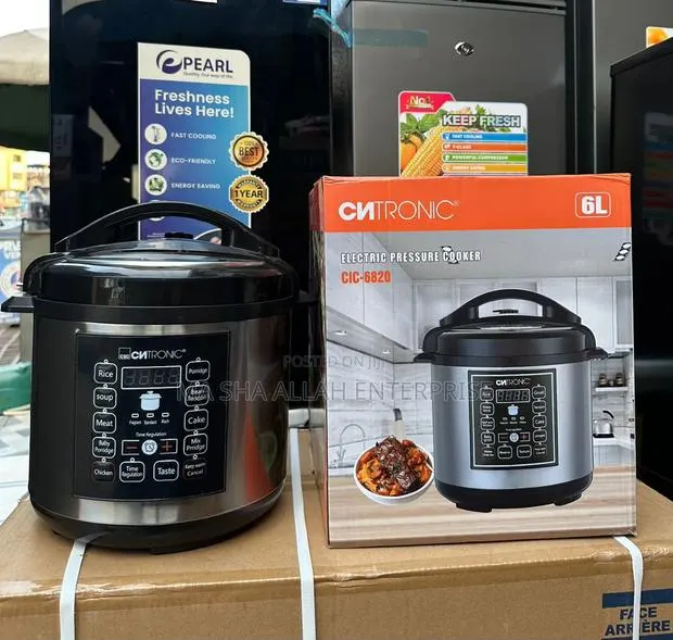 CN-TRONIC 6 Liters Keypad Pressure Cooker · Photo 1