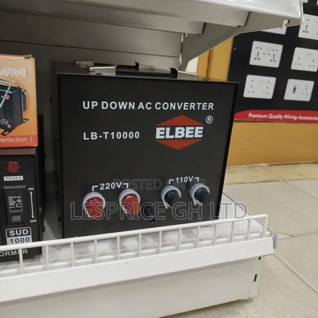 Hugely Discounted Matchless 10kw Voltage Converter Elbee Transformer · Photo 1