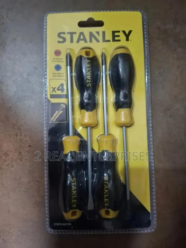Stanley 4-Piece Screwdriver Set STHT0-62145 Slotted Phillips · Photo 1
