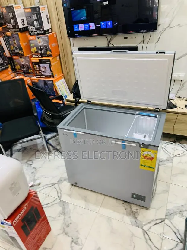 Nice Design Grey Chest Freezer 200lts TCL · Photo 1
