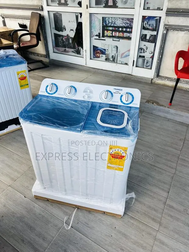 Available Now at Store Nasco 7kg Topload Twintub White · Photo 1