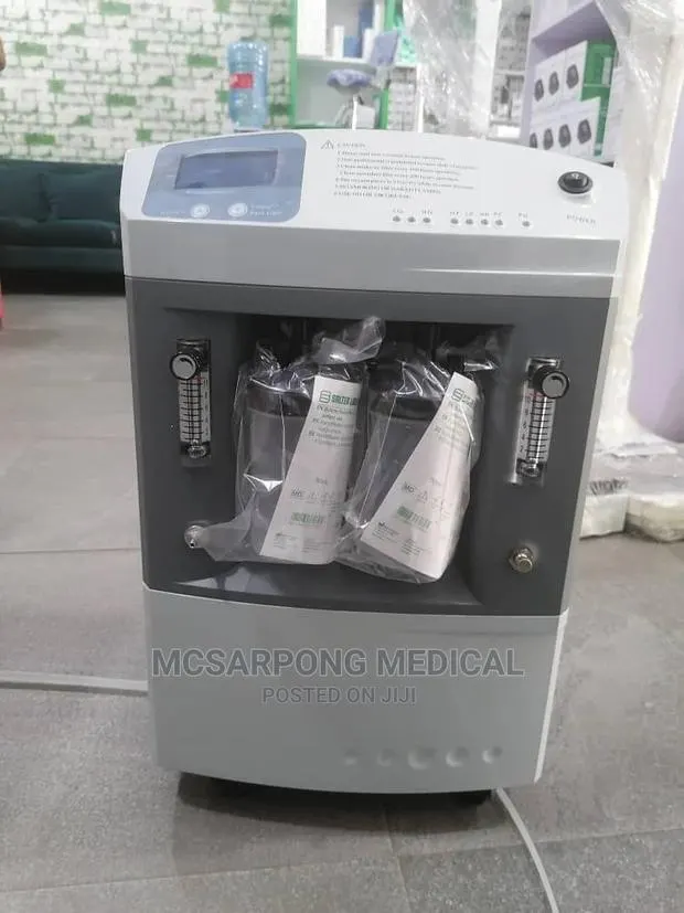 Dual Flow 10L Oxygen Concentrator Machine (10L Flow Capacity · Photo 1