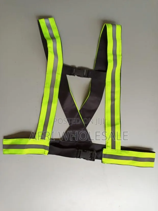 Safety Vest Strap Reflective Bracelet Belt Adjustable Scrap · Photo 1