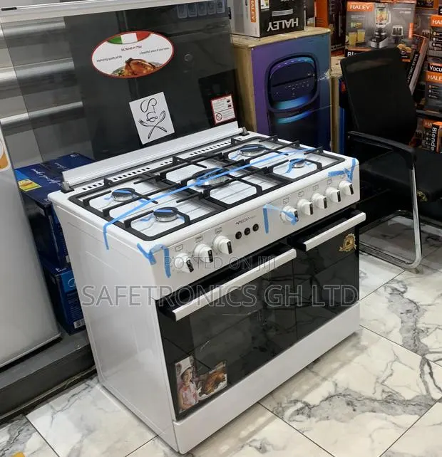 Super Cooking Mediatech 60×90 White Gas Cooker · Photo 1