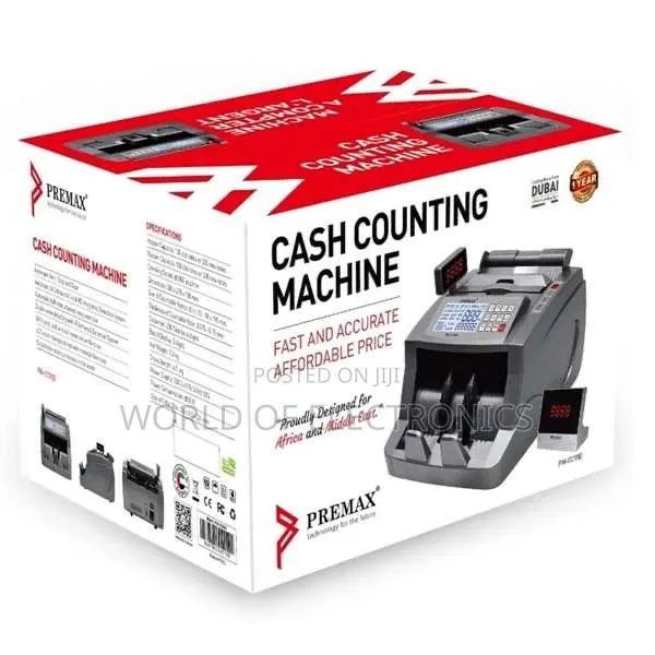 Premax Cash Counting Machine With Detection PM-CC85A · Photo 1