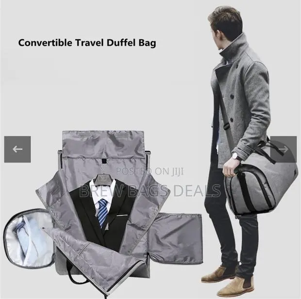 Premium Quality Duffle SuitBag & Shoe Pocket Traveling Bag. · Photo 1