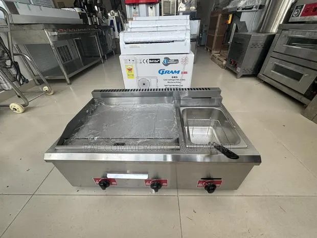 Gas Griddle With Side Fryer · Photo 1