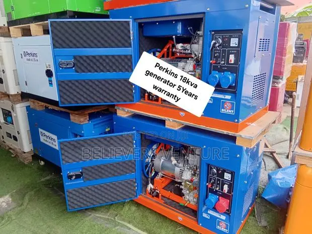 Perkins 18 kVA Diesel Generator – Premium Backup Power · Photo 1