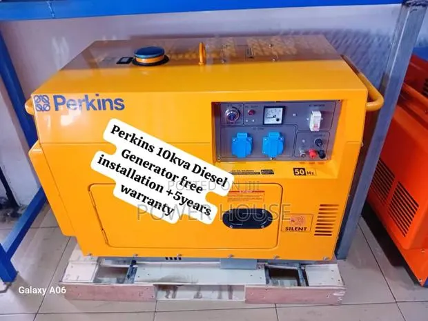 Power King Perkins Diesel Generator 10kva Silent · Photo 1