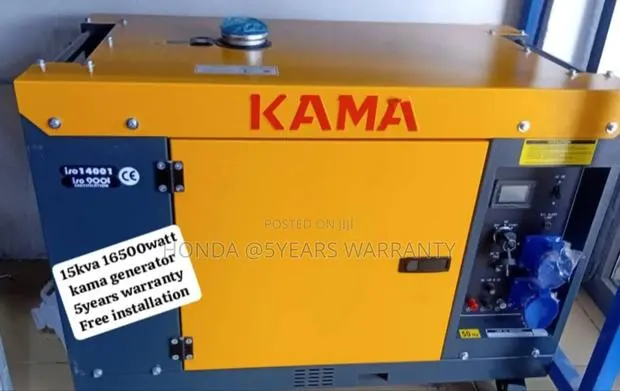 Energy Evolution Now Kama 15kva 16500watt Generator 15kva · Photo 1