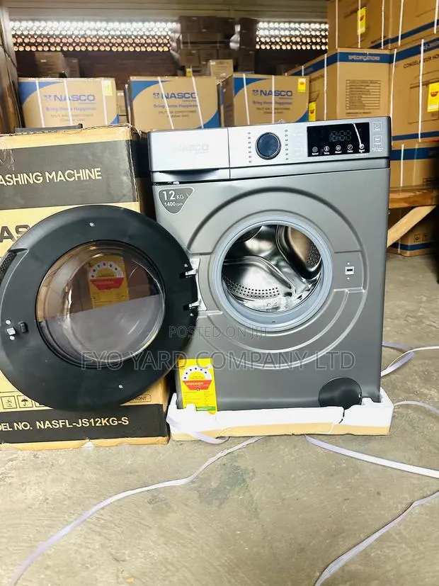 Big Size Nasco 12kg Fully Auto Fast Inverter Washing Machine · Photo 1