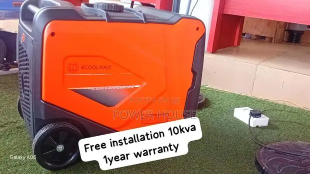 Ecoolmax 10kva Generator – Ideal for Shops, Offices Homes 10kva · Photo 1