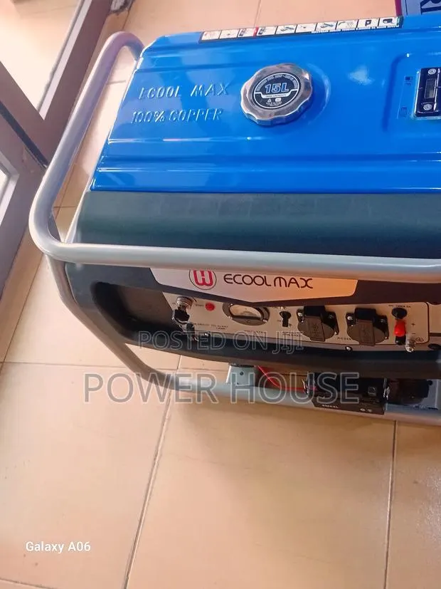 Ecoolmax 7.5kva Petrol Generator Set · Photo 1