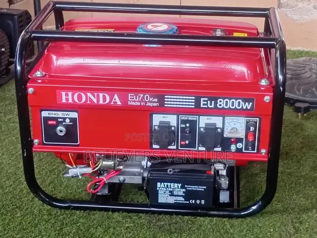 Honda 7kva Petrol Generator – Reliable Power for Home Business · Photo 1