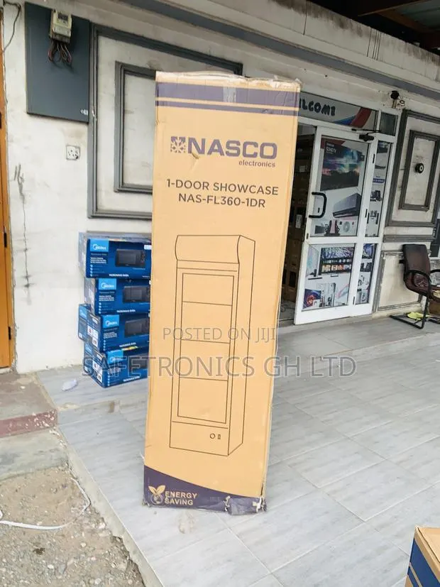 Shop Unique Nasco 298 LTRS Display Fridge-Nas-Fl360-1dr · Photo 1