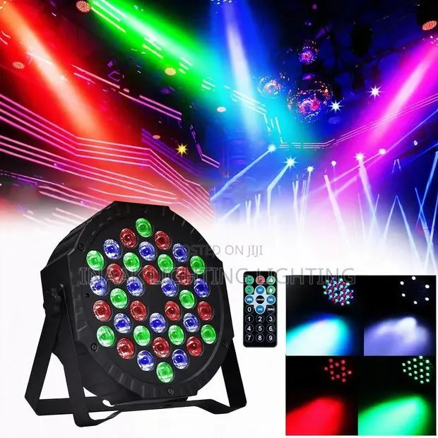 36 LED RGB Par Stage Light With Remote - DJ Disco Party Light · Photo 1