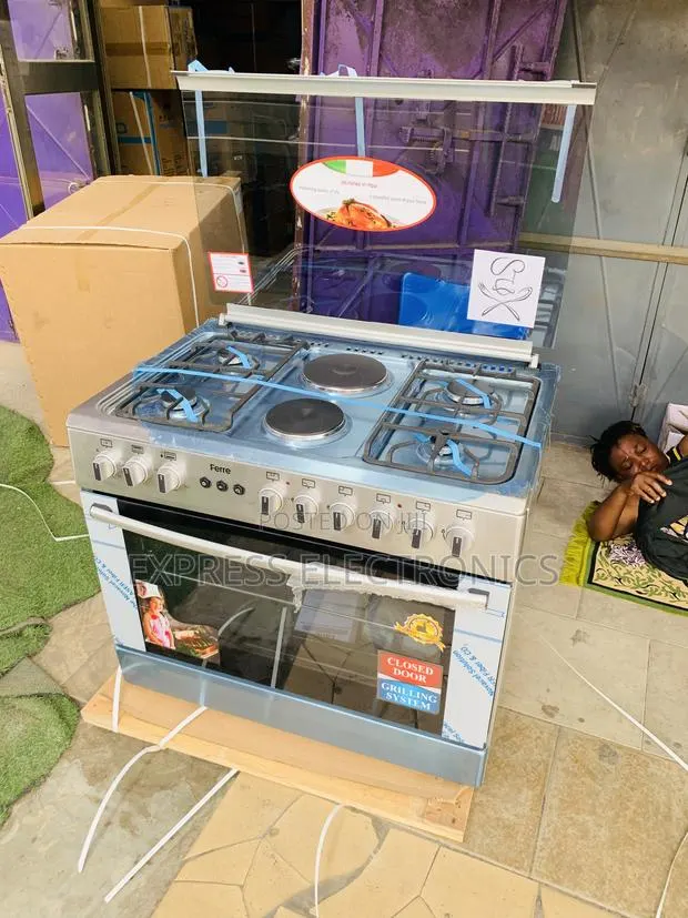 Available Now Gas Electric 4-2 Stove 60/90cm · Photo 1