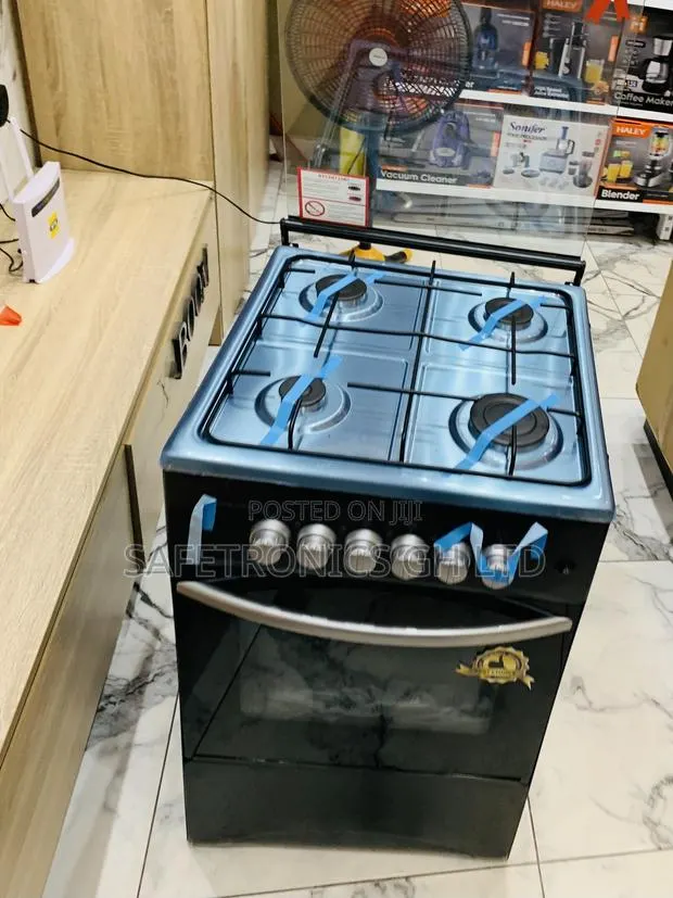 Highly Recommended Volcano 50 by 50 4 Gas Black Oven Cooker · Photo 1